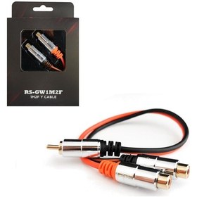 Resim Anfi Y Kablo 1 Erkek 2 Dişi 30cm Silikon Reıss Rs-gw1m2f 