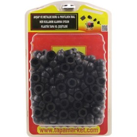 Resim M6 Somun Kapağı(siyah) 