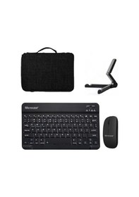 Resim Lenovo Tab M11 11'' Uyumlu Çanta+tr Bt Klavye+mouse+stand-al8126 