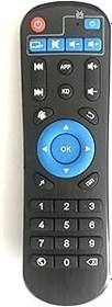 Resim Android TV Uzaktan Kumanda T95Q T95Z Plus T95X2 T95K T95 Max Yedek Uzaktan Kumanda Android Box Smart TV Box Medya Oynatıcı Uzaktan Kumanda 