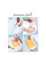 Resim Dijifix Yapışkanlı Asetat 80micron 2mx45cm Şeffaf 1 Adet Şeffaf 