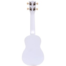 Resim Carlos CRU50-WHT Beyaz Soprano Ukulele 