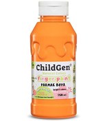 Resim ChildGen Süper 350 ML Turuncu Yıkanabilir Parmak Boya 