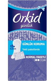 Resim Orkid Günlük Koruma Günlük Ped Normal 28'li 