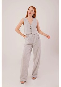 Resim Kırçıllı Desen Gri Takım Gri 