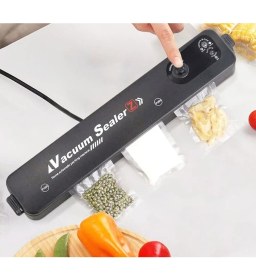 Resim Vakum Sealer Gıda Vakum Makinesi | Paketleme Makinesi |10 Adet 15X25 cm Vakum Torbası Hediyeli | 