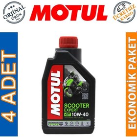 Resim Motul Scooter Expert 10W-40 Ma 4t 1 L 4 Zamanlı Motor Yağı 4 Ad 