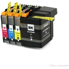 Resim Brother Lc565Xl Lc569Xl Uyumlu Kartuş Set/ Mfc-J2310 /Mfc-J2510 / 