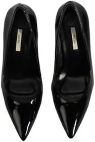 Resim Desa Kadın Siyah Deri Stiletto 40538, 37 