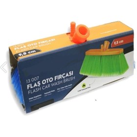 Resim KL HOME Oto Fırça 20 Cm Battal Fırça- Hortum Bağlantılısı 