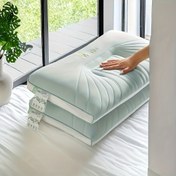 Resim 2 Adet Ergonomik Boyun Destek Yastığı - Nefes Alabilen Fermuarlı Polyester Kılıflı, Dolgusuz, Makinede Yıkanabilir Çok Amaçlı Ev, Yurt ve Seyahat İçin İdeal Hediye (Gri), Boyun Desteği Yastığı, Yurt Odası Temel Aksesuarları, Şık Yatak Örtüsü 