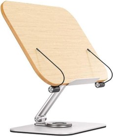 Resim Profesyonel Kitap Okuma Tablet Tutucu Ders Çalışma Sunum Standı 360° Dönebilen A Kalite 