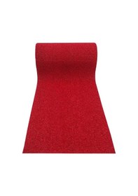 Resim Abk Kıvırcık Kırmızı Paspas 120 Cm Kaymaz Yolluk Kaydırmaz Halı Abk0860 - 