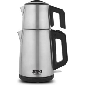 Resim Stilevs Inox Premium 4'lü Elektrikli Çeyiz Seti Gümüş Renk Paslanmaz Çelik Malzeme 