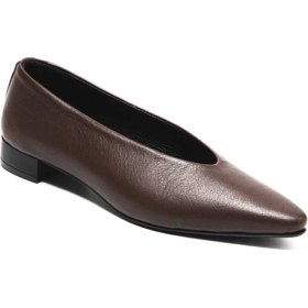 Resim Kadın Topuklu/ Stiletto MAR-25K-241-KAREN John May Koyu Kahve 