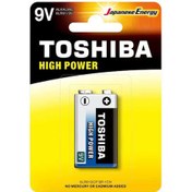 Resim Toshiba 6LR61 High Power Alkalin 9V Pil 
