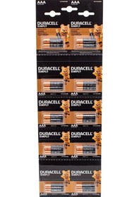 Resim Duracell 1.5V İnce Aaa 20'Li Alkalin Pil Lr03/Mn20 