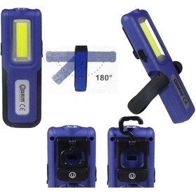 Resim Arm Şarjlı Mıknatıslı Led Fener-Lamba Powerbank 240 Lumen N11.12379 Mavi 