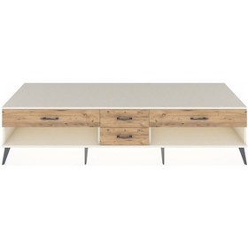 Resim Kronos Tv Ünitesi 4 Çekmeceli 220x59x51 Aytaşı-çam Atlas Çam/atlas Çam - Aytası 