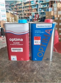 Resim OPTİMA VERNİK 1LT + OPTİMA SERTLEŞTİRİCİ 1 LT TAKIM 