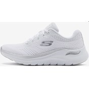 Resim Skechers Arch Fit 2.0 - Glow The Distanc Kadın Beyaz Spor Ayakkabı 150067 Wsl 