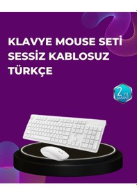 Resim Diğer Ofis Ve Ev Kullanımı İçin Kablosuz Klavye Fare Seti - Ergonomik Ve Pratik 