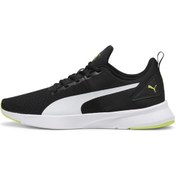 Resim Puma Flyer Runner 192257 Erkek Spor Ayakkabı Siyah-beyaz 