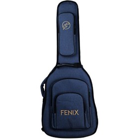 Resim Fenix Lux Elektro Gitar Gigbag Mavi 