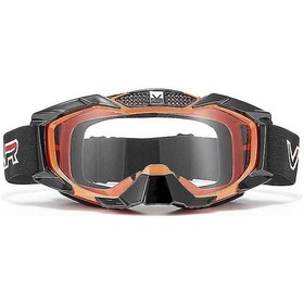 Resim Açık Hava Motosiklet Yarış Gözlükleri Bisiklet Off-road Gözlükleri Buğu Önleyici Ön Cam Bisiklet Gözlüklerituruncu 