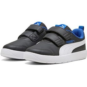 Resim Puma Courtflex V3 V Ps Çocuk Günlük Ayakkabı 39764213 Siyah Siyah 