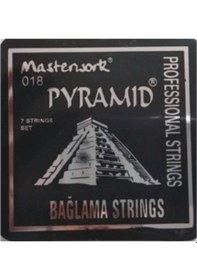 Resim Pyramid Bağlama Teli - Kısa Sap 0,18 Saz Teli - Tezene Hediyeli 