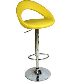 Resim Bürocci Larissa Bar Taburesi-Sarı-9501Q0113 Çok Renkli 