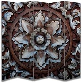 Resim Motifli Özel Tasarım Paravan Room Divider PRV1194, 180 x 180 