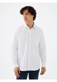 Resim Loft Regular Fit Beyaz Erkek Gömlek Lf2036766 Beyaz 
