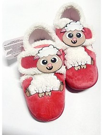 Resim Kuzu Figürlü Kışlık Yumuşacık Ev Pandufu 001 