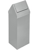Resim Dibanyo Sallanır Kapak Çöp Kovası SS430 6 litre 