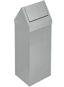 Resim Dibanyo Sallanır Kapak Çöp Kovası SS430 6 litre 