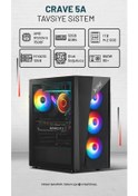 Resim Game Garaj Crave 5A R5-7500F 32 GB 1 TB SSD RTX5070 Free Dos Masaüstü Bilgisayar 