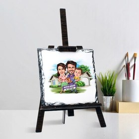 Resim Bebeğimiz ve Biz Karikatürlü Şövalye Ayaklı Taş 