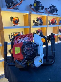 Resim aks T-power 4 Hp 2 Zamanlı Benzinli El Sondaj Makinesi 10m 
