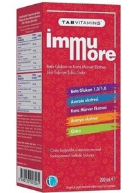 Resim Tab Vitamins İmmumore Beta Glukan Likit 200ml 