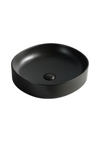 Resim Ey-4711ms Tezgah Üstü Lavabo Mat Siyah 