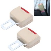 Resim 2 Adet Rs-01 Universal Araç Emniyet Kemeri Uzatma Tokası Haki 