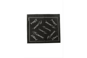 Resim İlkyaz Fashion Atatürk Imzalı Desenli Bandana 50*50 