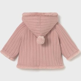 Resim Mayoral Newborn Ponponlu Triko Hırka Pembe Pembe 