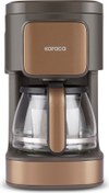 Resim Karaca Just Coffee Aroma 2 in1 Filtre Kahve Makinesi Walnut Brown 