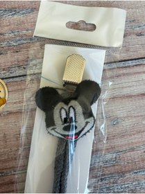 Resim seraskids Peluş Hayvan Desenli İkili Bebek Emzik Askısı Seti 