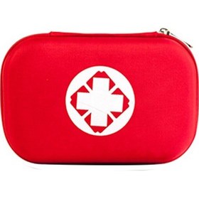 Resim Sones 43'ü 1 Arada Eva Taşınabilir Araba Ev Açık Hava Acil Durum Malzemeleri Kiti Hayatta Kalma Kurtarma Kutusu Kırmızı 