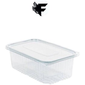 Resim FİGANLAR 1. kalite Kullan At Tek Kullanımlık Plastik Kapaklı Kase 1000 gr 50 Adet 