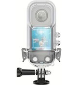 Resim Motion003 Insta 360 One X3 Beyaz Aksiyon Kamerası Su Geçirmez Kılıf 50m Derinlik Dalış Koruyucu Kasa 